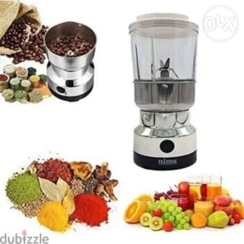 RAF R7126 2 In 1 Stainless Steel Mini Electric Grinder