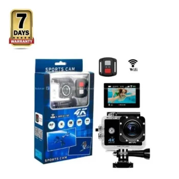 4K Ultra Hd Wi-Fi Action Sport Camera with remote