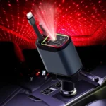 4 IN 1 CAR CHARGER WITH LED LIGHT